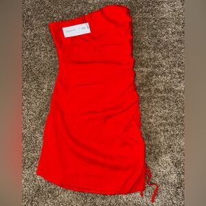 Strapless Red Dress SNDYS